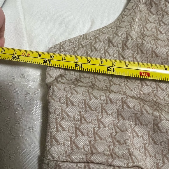 Calvin Klein vintage nude stretch camisole with logo size lg - Picture 9 of 11